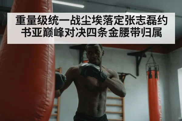 重量级统一战尘埃落定张志磊约书亚巅峰对决四条金腰带归属